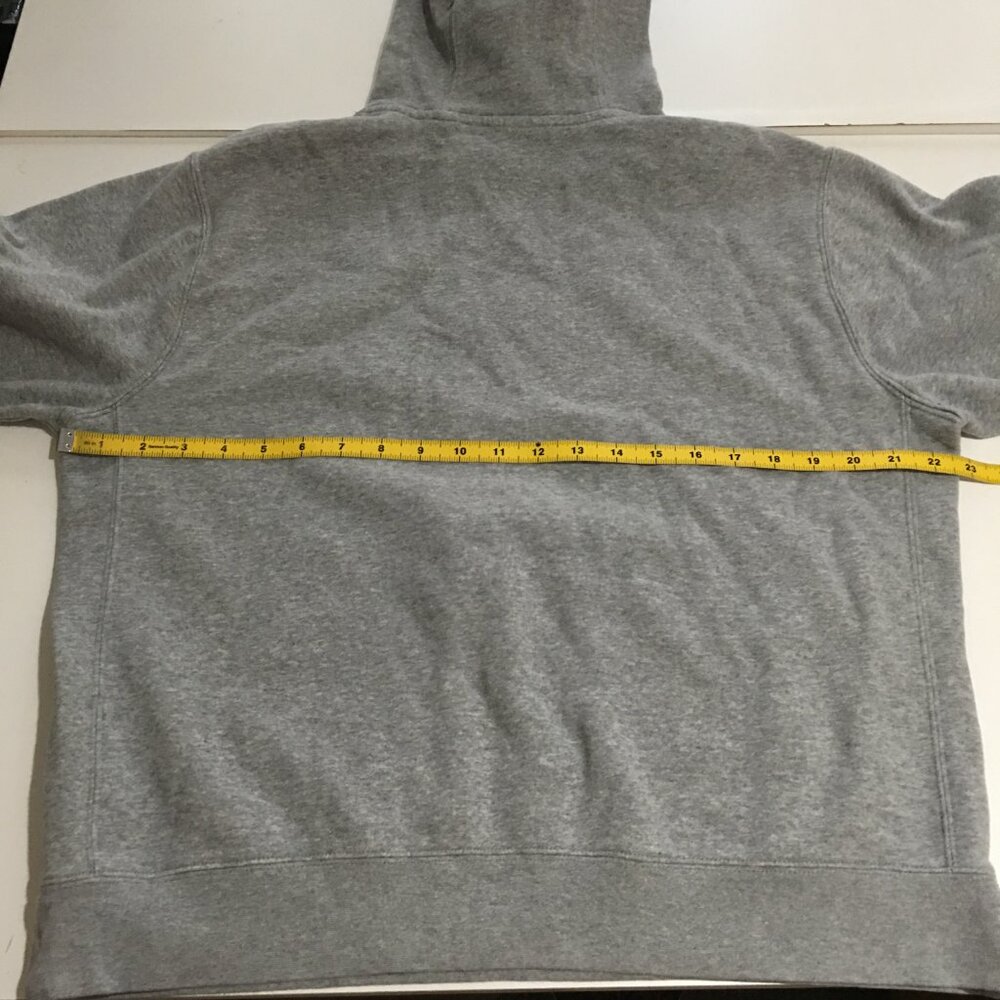 Nike Sportswear Club Fleece Hoodie Mens Medium Gray Sweatshirt - Picture 7 of 8